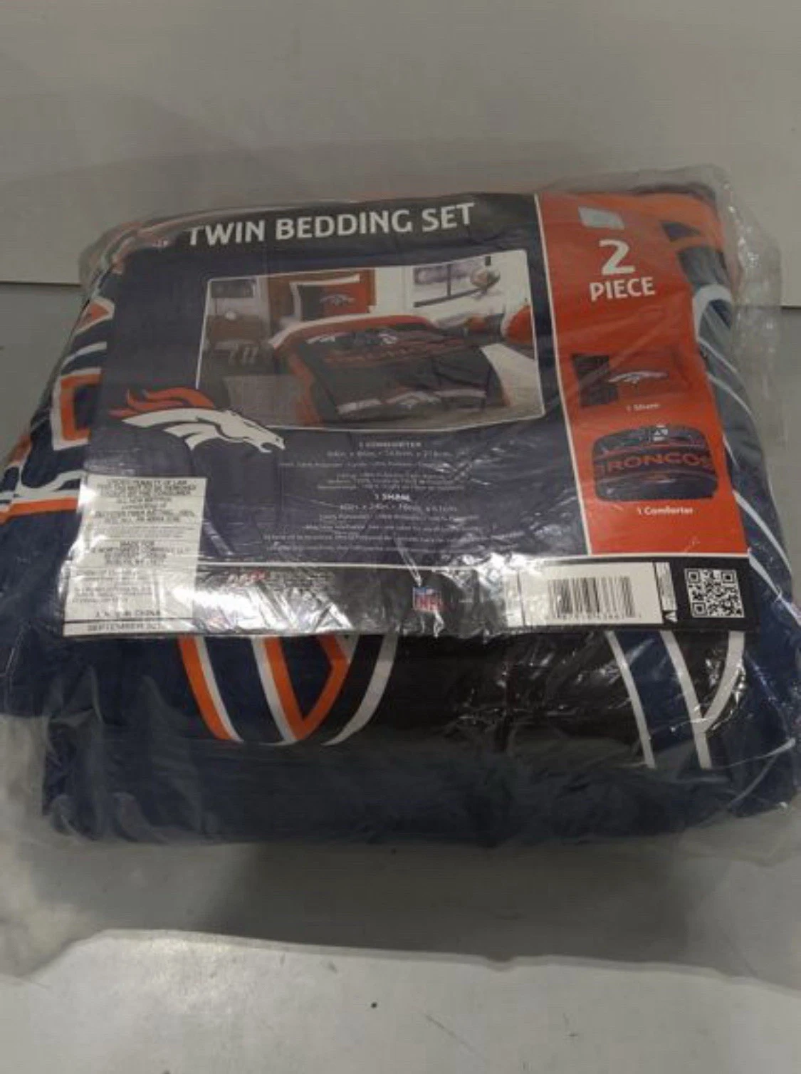 Northwest football Denver Broncos Bedding Set