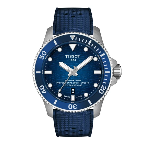 Tissot Seastar 2000 Blue Dial SS 44 MM Watch T120.907.17.041.00