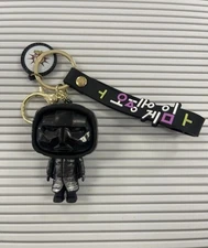 3D Character Squid Game Keychain Masked Person Chain Pendent Key LOWEST PRICE!