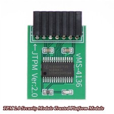 Support For 14 Pin LPC MS-4136 TPM 2.0 Version Trusted Platform Security Module