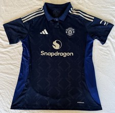 Adidas Manchester United 2024/25 Away Soccer Jersey IT1960 Women&rsquo;s Sz: Medium