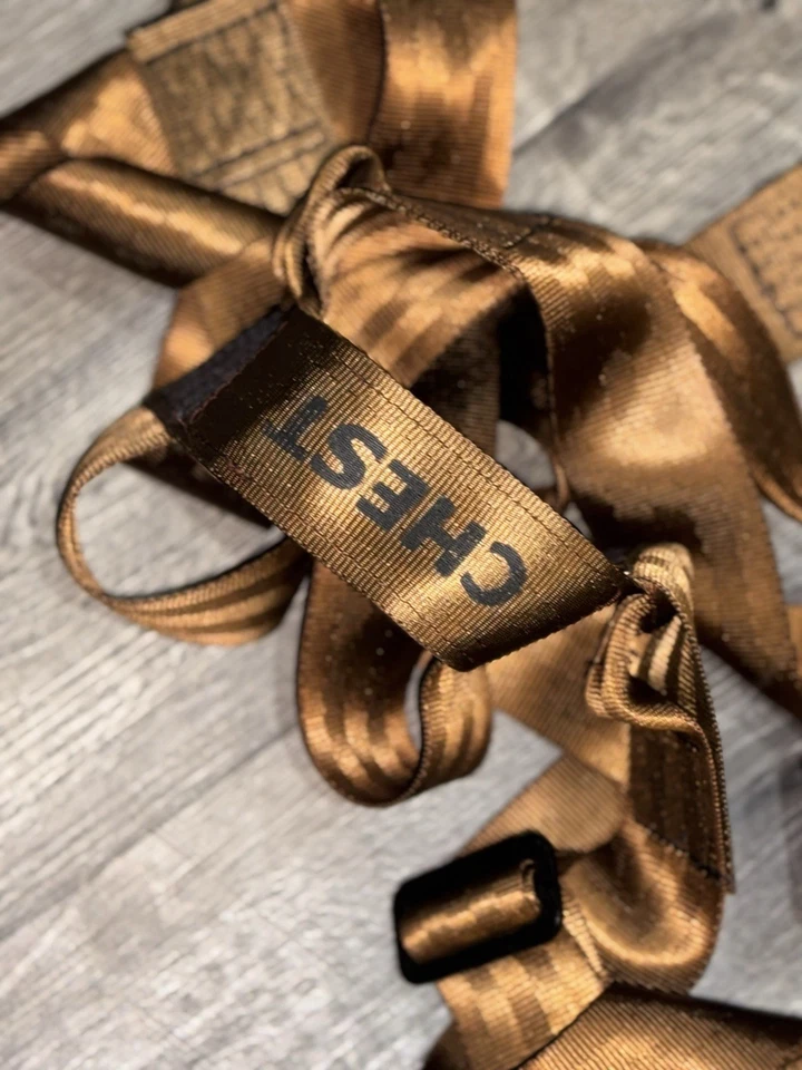 Rivers Edge Products Tree Stand Personal Safety Harness Brown Straps Buckles T94 - Image 2 of 4