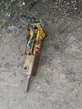 Arrowhead S10 Hydraulic Breaker £800+va Mini Digger attachment Concrete Pecker 1