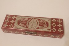 plumier ancien en bois publicitaire chicorée mogta williot