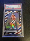 2024 Panini Prizm Rookie Bo Nix #309 Red White Blue Prizm (RC) PSA 9