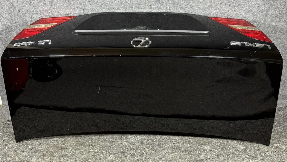 04-06 LEXUS LS430 MALETERO TRASERO PUERTA LEVADIZA CUBIERTA PANEL TAPA OEM Negro Foto 2 de 4