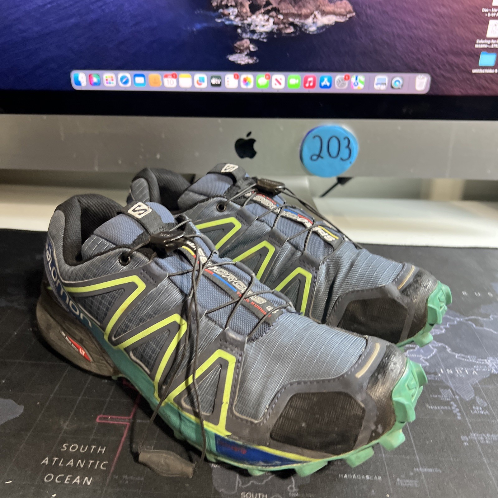 Scarpe da trekking Salomon donna Speedcross 4 sneakers trail taglia 8