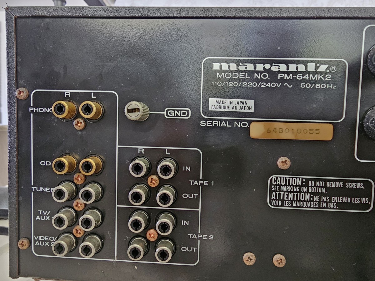 Marantz マランツ PM-64 Marantz PM-64 Stereo Integrated Amplifier SERVICED - 100