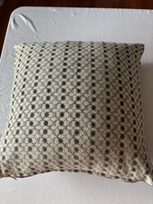 Pillow Grey/Black 16 By 16 