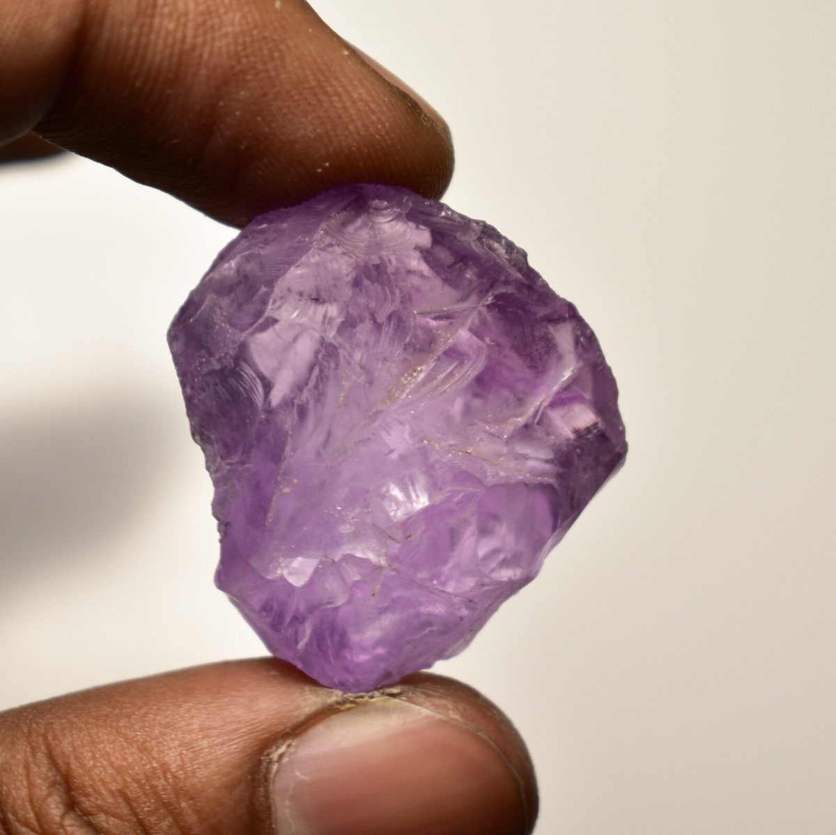 Large Amethyst Rough 54 Cts Natural Brazilian Purple Amethyst