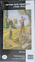 Master 1:35 Figurenbausatz Deutscher Instandsetzungstrupp Art Nr MB350 Neu Ovp