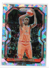 2021 Prizm WNBA Cracked Ice Prizm #29 Jonquel Jones Connecticut Sun Clemson GWU