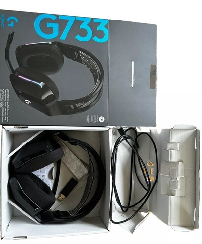 Logitech G733 Light speed Wireless Gaming Headset- BLACK - Afbeelding 7 van 9