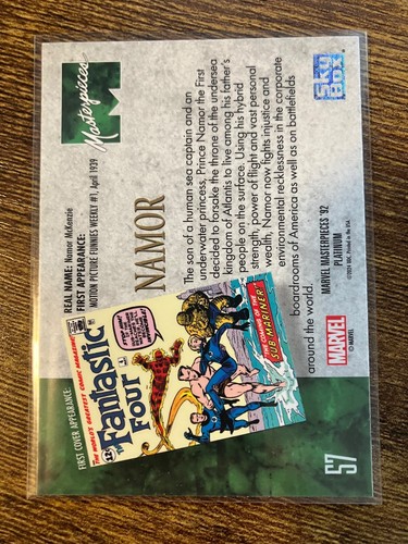 Marvel Masterpieces '92 Platinum NM/M (2 Card Minimum Purchase) - Picture 83 of 125