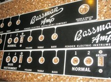 Piastra frontale BF Bassman FEIC Nuova!