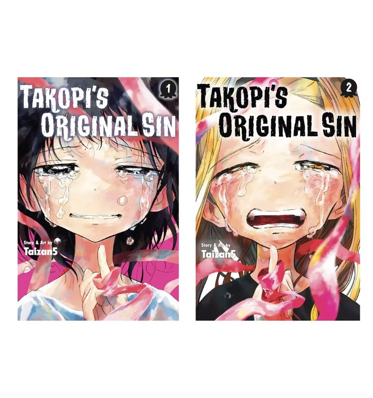 TAKOPI'S Original Sin Manga Volume 1-2 Loose English Version Comic Book