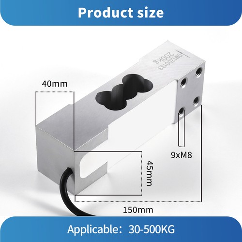 Parallel Beam Load Cell Sensor Scale Weighing Precision 0.005 Range 0-200KG - Picture 3 of 3