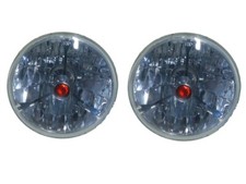 2x5 34 Hot Rod Tri-bar Clear Glass Lens Headlight Conversion Kit A1 2x5 34 Hot Rod Tri-bar Clear Glass Lens Headlight Conversion Kit A1