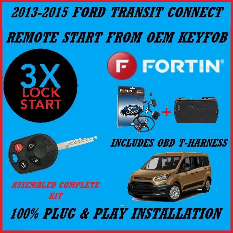 2016 Ford Transit Connect Remote Start Plug and Play Easy Install