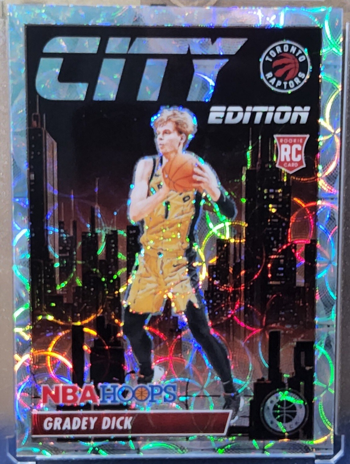 2023-24 Hoops Premium Stock City Edition Gradey Dick Rookie Scope Prizm SSP RC