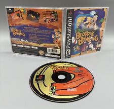 The Flintstones Bedrock Bowling - PS1 Playstation Complete Black Label Free Ship