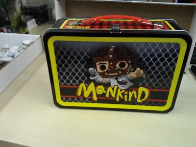 Funko pop Mankind WWE Lunch Box Figure Bundle [GameStop Exclusive] BNN