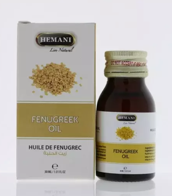 Hemani Fenugreek Oil | Natural Herbal Cold Pressed | Essential Oil | 30ml