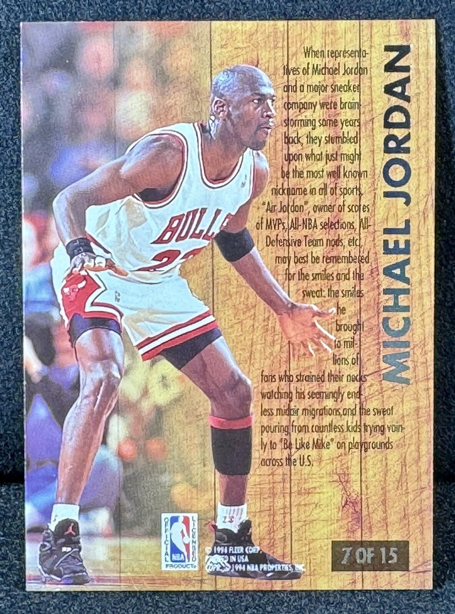 🔥1993-94 Fleer Ultra Michael Jordan “Famous Nicknames” AIR #7