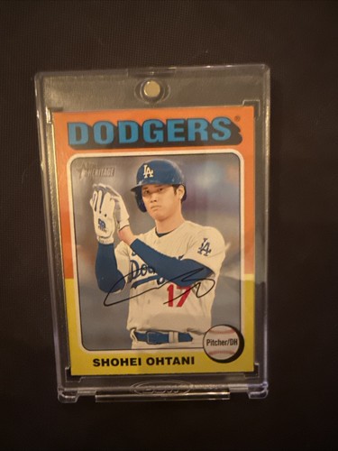 2024 Topps Heritage - Color Swap Variation #371 Shohei Ohtani