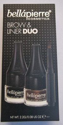 BELLAPIERRE COSMETICS BROW & LINER DUO