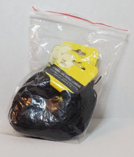 Bead Landing 20 Lb. Black Hemp Cord Cording For Crafts 8 yards each Lot of 6