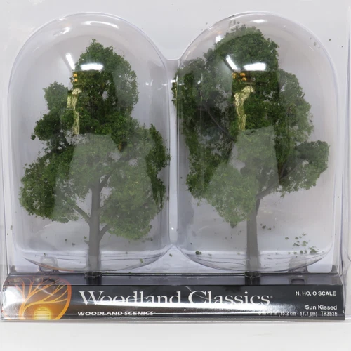 Woodland Classics 3516 Sun Kissed Trees 6" - 7" Scenery N HO O Scale Trains