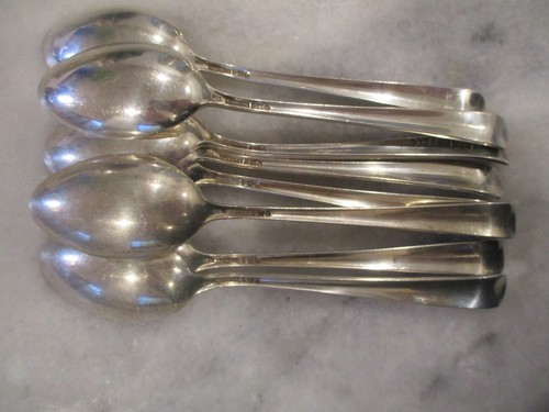 WATSON WINDSOR ROSE STERLING SILVER TEASPOONS SET(12) 6" - NO MONO - 343g - Picture 20 of 24
