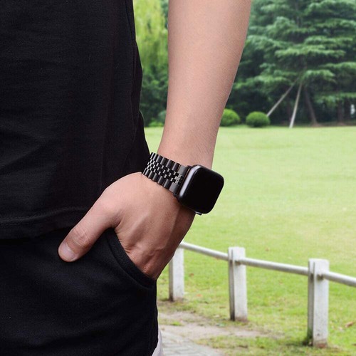 Stainless Steel Band Metal Strap for Apple Watch Ultra 10 9 8 7 6 5 SE 49mm 45mm - Picture 10 of 38