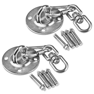 2x Yoga Chair Swing Hooker Clamp Hammock Hanging Kit Heavy Duty