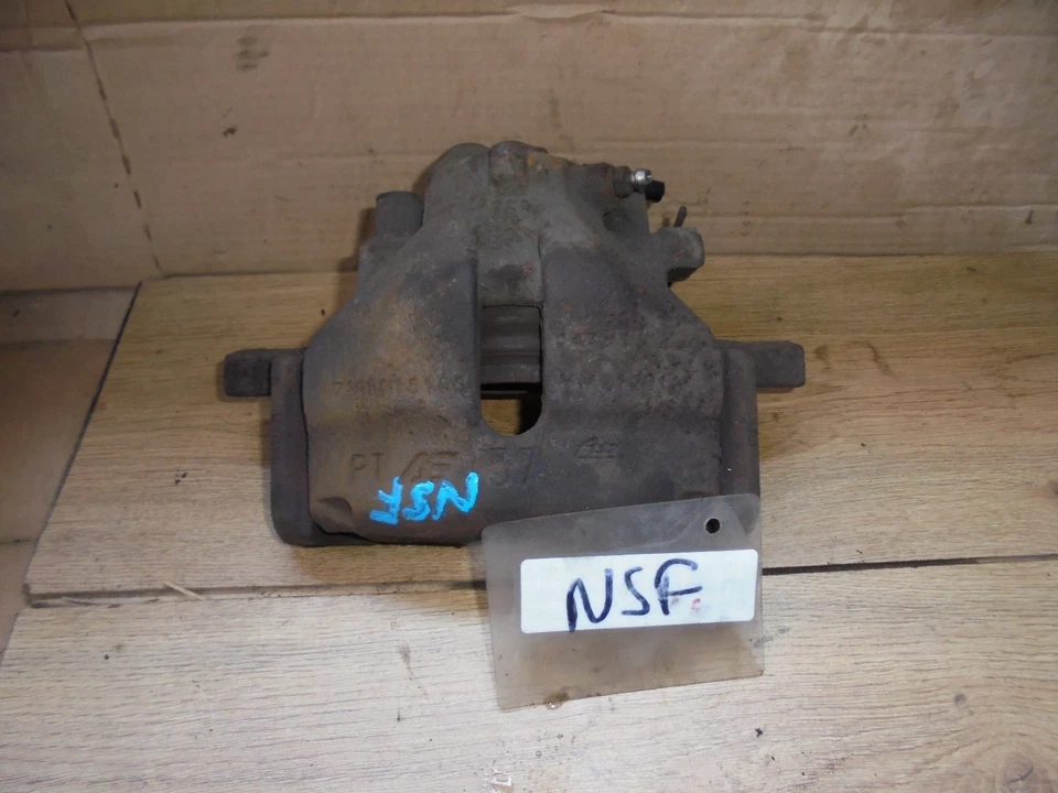 VW VOLKSWAGEN SHARAN 2001 1.8 TURBO PASSENGER FRONT BRAKE CALIPER 869 ATE - Image 1 of 1