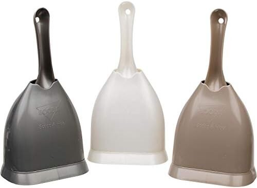 Petmate Scoop N' Hide Scoop Lettiera per Gatti con Porta Lettiera Discreto, Spazzola - Foto 4 di 4