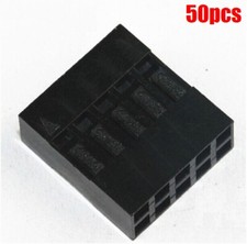30Pcs Dupont Connector Housing Female Pitch 2.54MM 2X5P Ic New bu