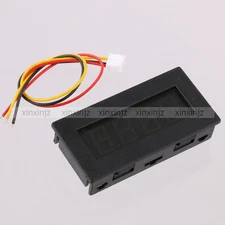 Motorcycle Car RPM 4 Digital Motor Tachometer Speed Measure Meter 5-9999 Red LED