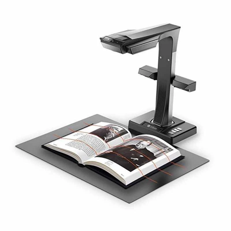 ET 25 PRO CZUR A3 SCANNER PLANETARIO PER LIBRI , DOC., FOTO. CMOS, 25MP, 330DPI - Immagine 2 di 4