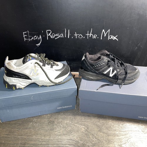 New Balance Lot 801 All Terrian Shoes Kids Size 12 Gray Black Y2K