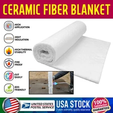 Ceramic Fiber Alternative Blanket Insulation High Temperature Fireproof Mat Pad