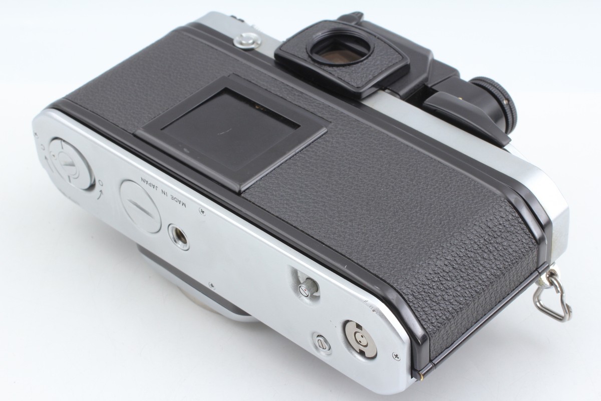 N MINT w/ Strap] Nikon F2 Photomic AS Silver Body 35mm SLR
