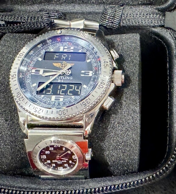 ブライトリング A68362 B-1 アナデジ メンズ 時計 コマ Breitling Professional A68362 for sale online | eBay
