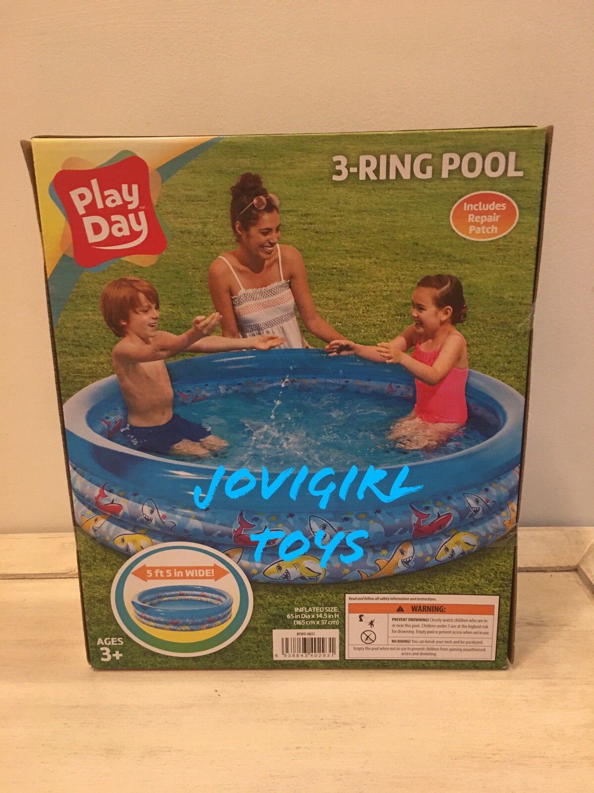 3 foot inflatable pool