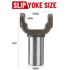 Transmission Slip Yoke For Gm Turbo 400 Th400 Muncie Super T10 1350 3-3-2431x
