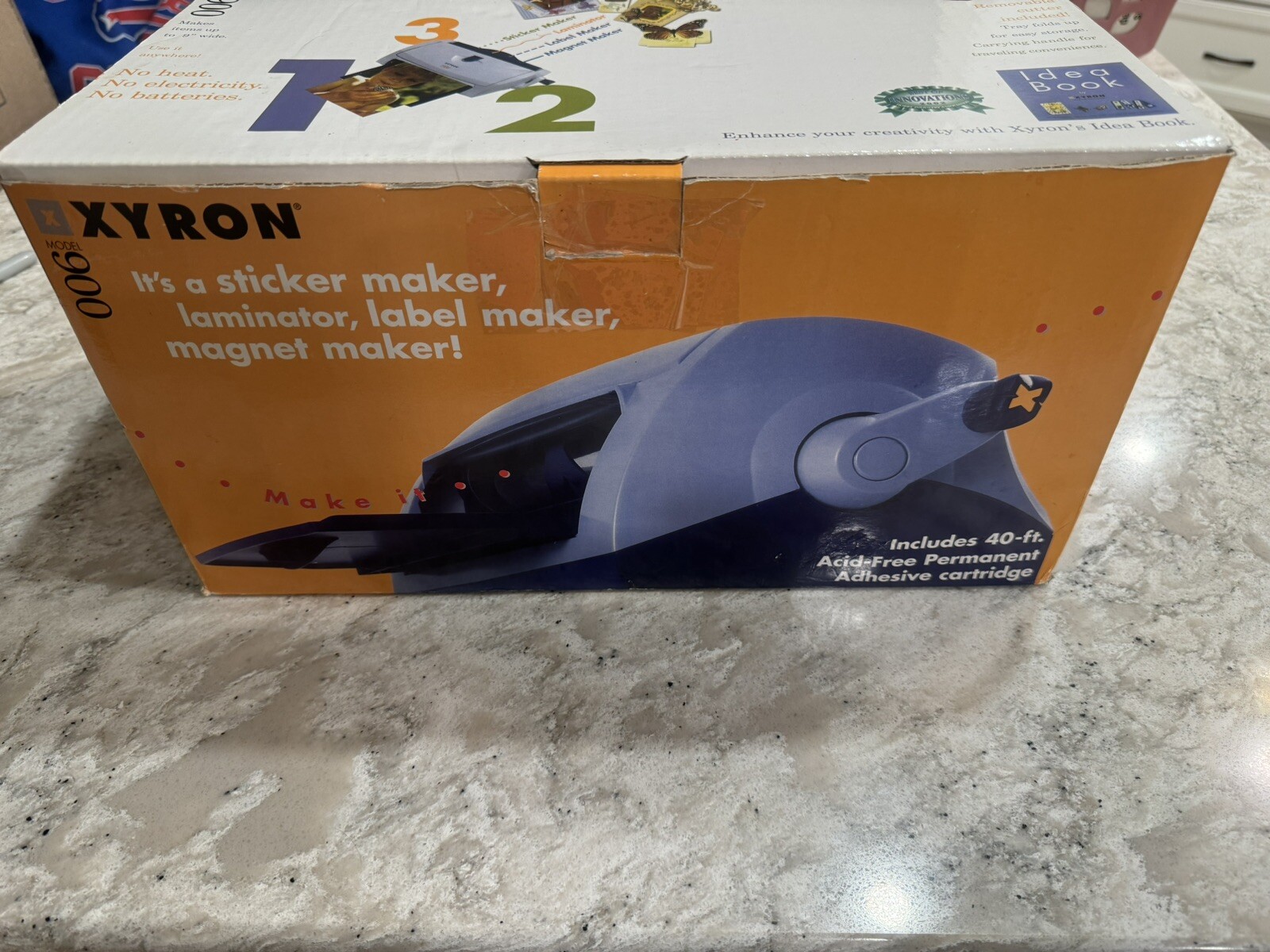 Xyron 900 Crafting Machine for Labels Stickers Laminating Magnets New-image