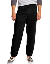 Hanes ComfortBlend  EcoSmart  Men's Sweatpants, plain no pockets with drawstring