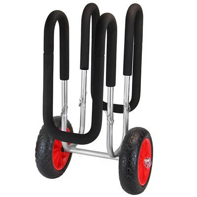 ALPIDEX SUP Trolley Transportwagen Alu Wagen Ø 25 cm Reifen Surf Stand Up Paddle Board