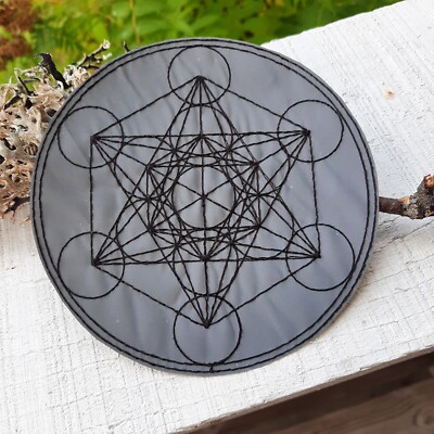 Aufnäher Mandala Stern bestickt